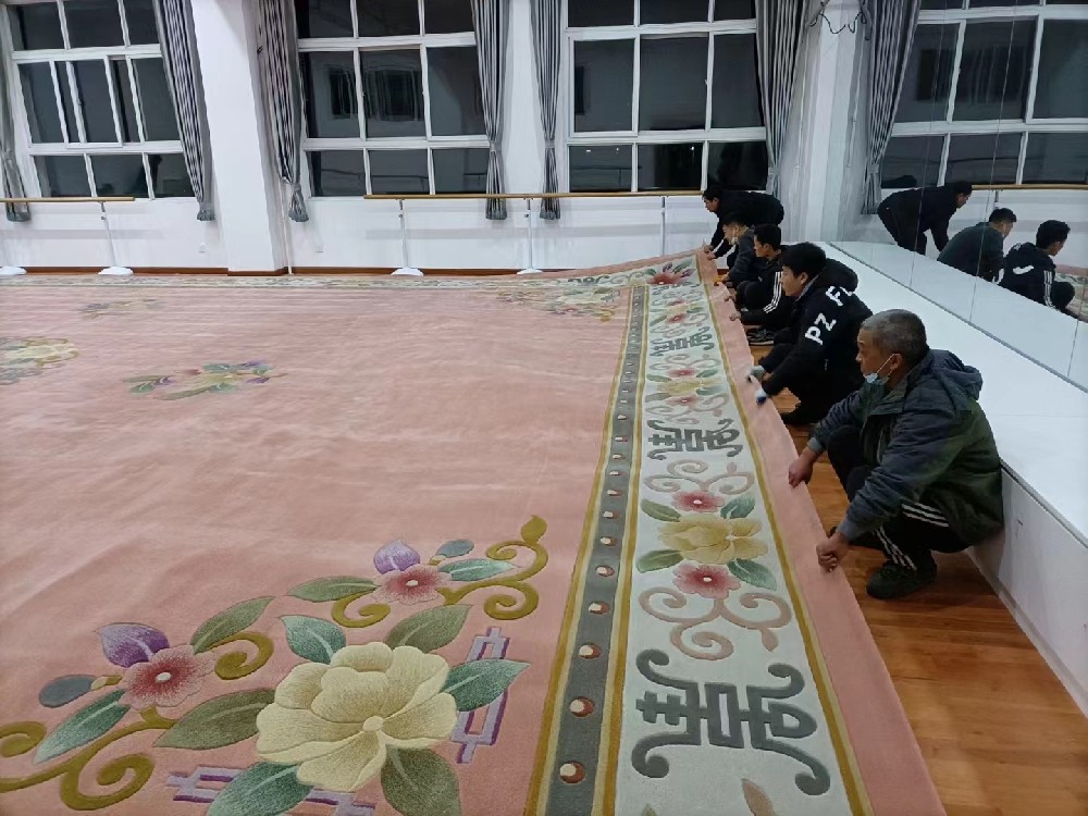 中国戏曲学院戏曲学院-戏曲地毯安装案例